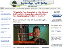 Tablet Screenshot of bellinghamacupuncturecenter.com